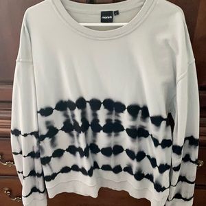 Tie dye effect sweatshirt